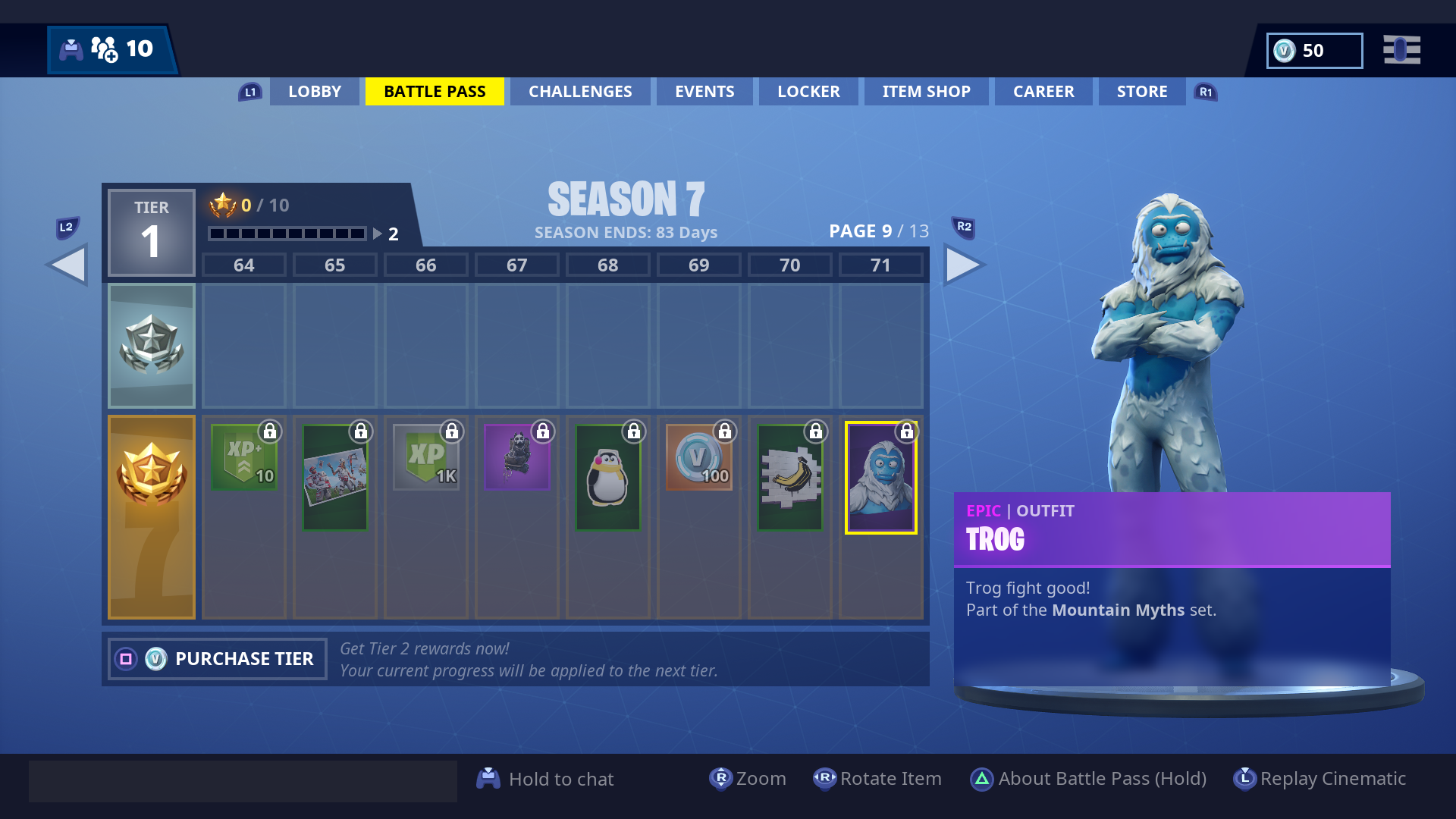 Fortnite Season 7 Battle Pass Skins Vg247 